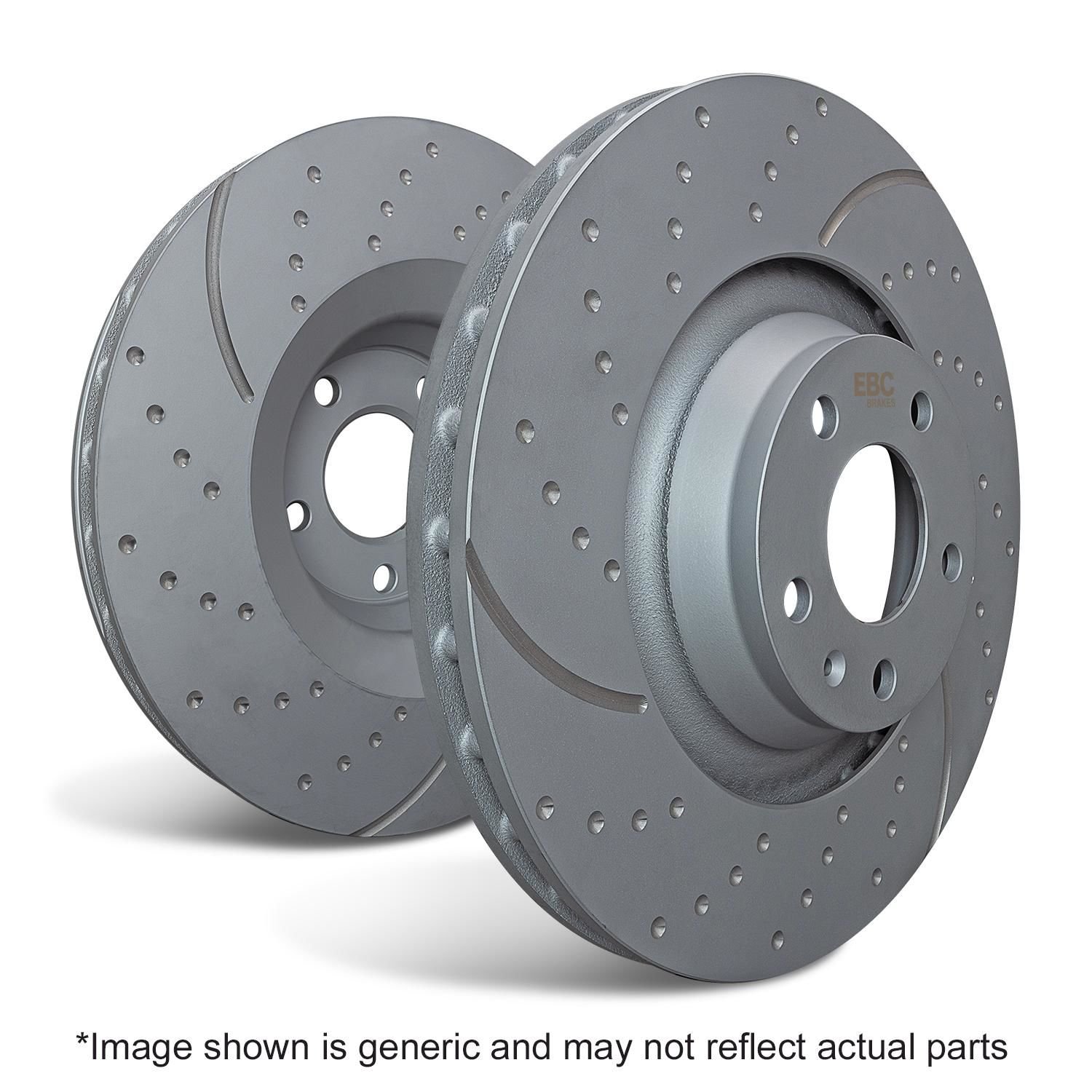 EBC Brakes Disc Brake Rotor Set GD7424 - Image 3